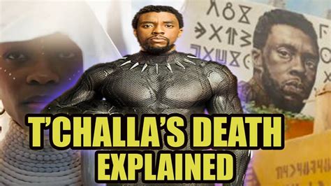 black panther tchalla|how does tchalla die.